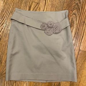 Belted skirt from the limited